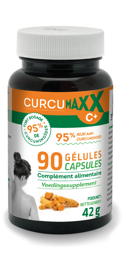 クルクマックスC+ BIOクルクマ95%・サプリメント (関節痛の軽減、炎症の鎮静に) 90粒 Curcumaxx / クルクマックス